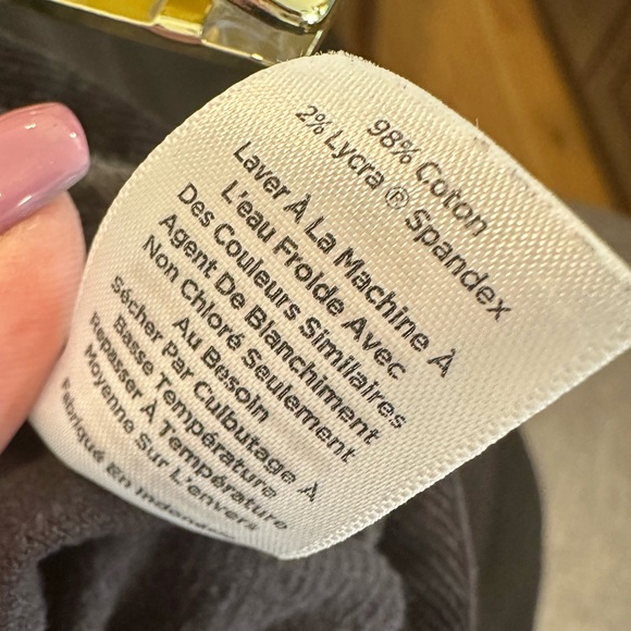 Talbots Corduroy Pants Curvy 14 Petite Black - Picture 5 of 6